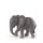 Elefantino in piedi - colorato - 9 cm