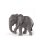 Elefantino in piedi - colorato - 9 cm