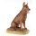 Shepherddog sitting - color - 4,7 inch