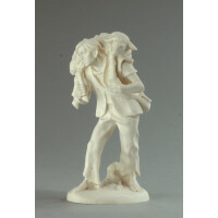 Shepherd with Sheep - color - 8 inch