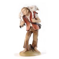 Shepherd with Sheep - color - 8 inch