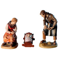 Holy family fermergroup - color - 6¼ inch