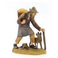 Shepherd with dog - color - 6¼ inch