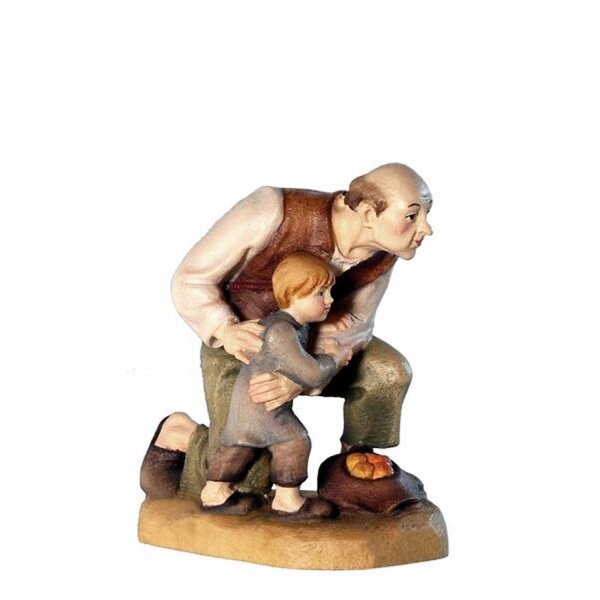 Shepherd with child - color - 6¼ inch