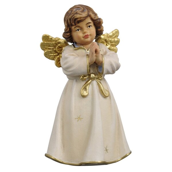 Bell angel standing praying - wax.gold - 2 inch