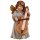 Bell angel standing with double-bass - wax.gold - 2 inch