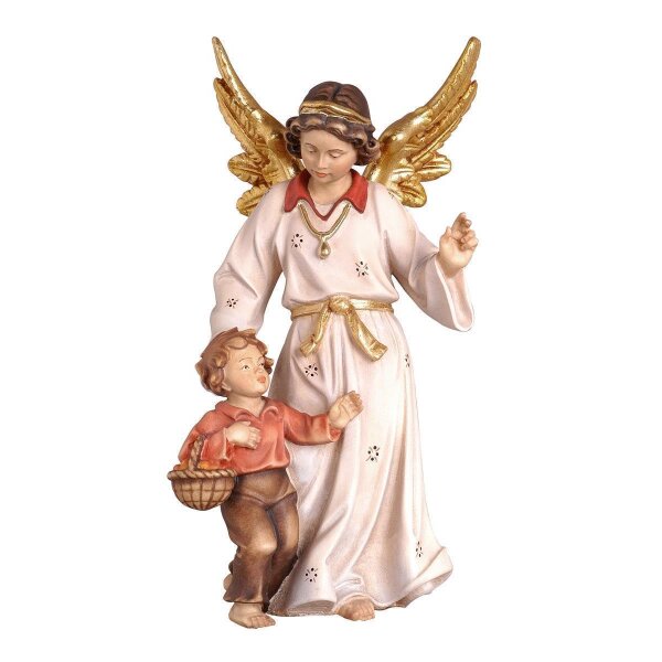 Guardian angel with boy - colored - 2 inch
