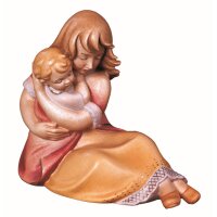 Sitting mother - color - 6¼ inch