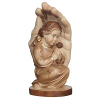 Guardian hand with girl - 3xstained - 2,5 inch