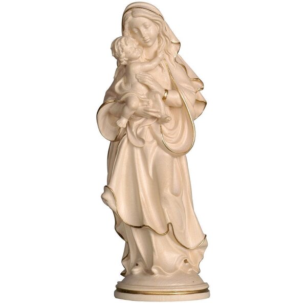 Madonna della pace - cera.filo oro - 6,5 cm