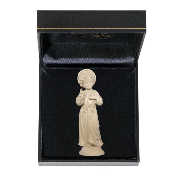 Jesus - Child with case - natural wood - 3 inch