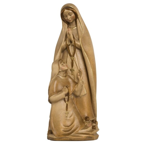 Madonna Lourdes con Bernadetta - br.3 col. - 7 cm
