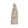 Our Lady of Lourdes with Bernadette - natural wood - 3 inch
