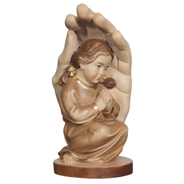 Guardian hand with girl - 3xstained - 3 inch
