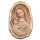 Wall madonna with child - 3xstained - 3,5 inch