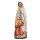 Our Lady of Lourdes with Bernadette - colored - 35 inch