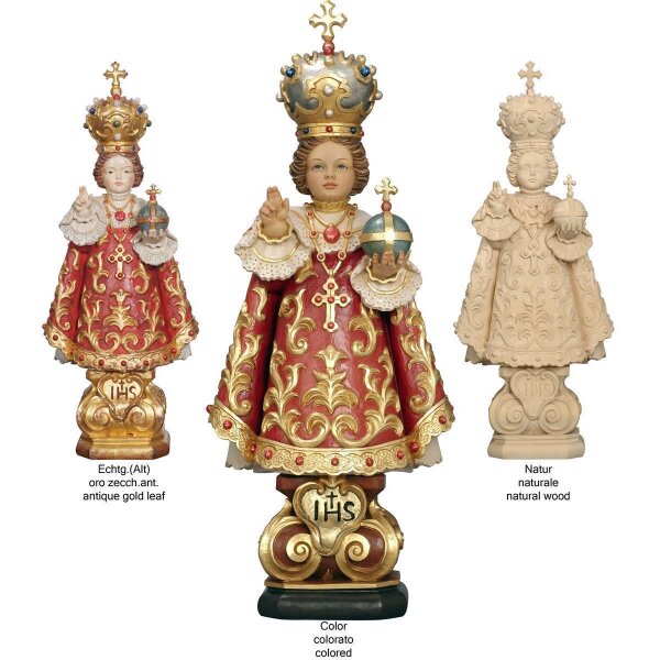 Infant of Prague - colored - 35 inch