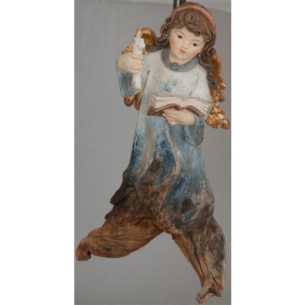 Alpin Angel with Book and Candle root