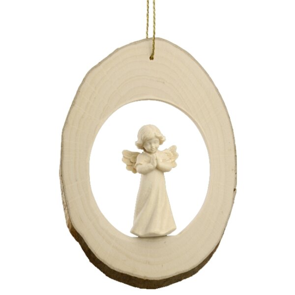 Branch disc with Mary Angel praying