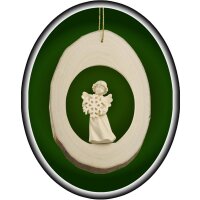 Branch disc with Mary Angel snowflake