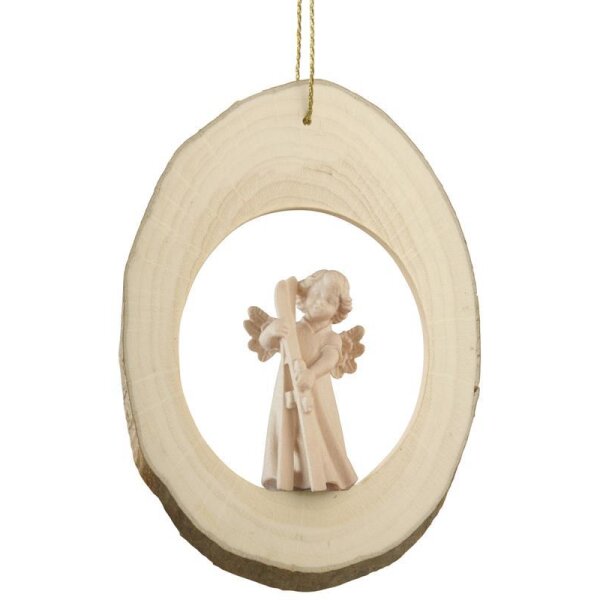 Branch disc with Mary Angel Ski