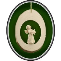 Branch disc with Mary Angel and star