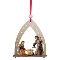 Arc crib with Holy Family
