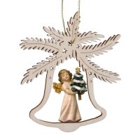 Bell with angel fir tree