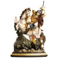 St. George on horse back