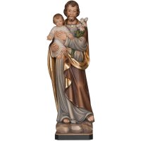 St. Joseph with Child wooden Statue