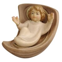 The Infant Jesus with cradle