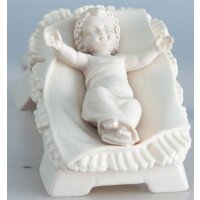 Infant Jesus with cradle