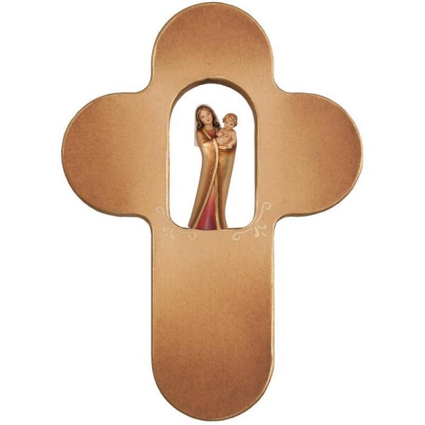 Cross with our Lady 5cm