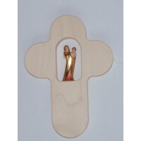Kreuz mit Muttergottes, Holz