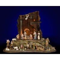 Nativity - Crib Salcher with Stable Oriental - set