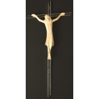Crucifix Raphael, with cross in steel 2