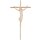 Crocifisso, semplice, su Croce diritta in legno