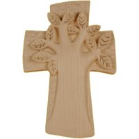 Tree of Life Cross carved in wood