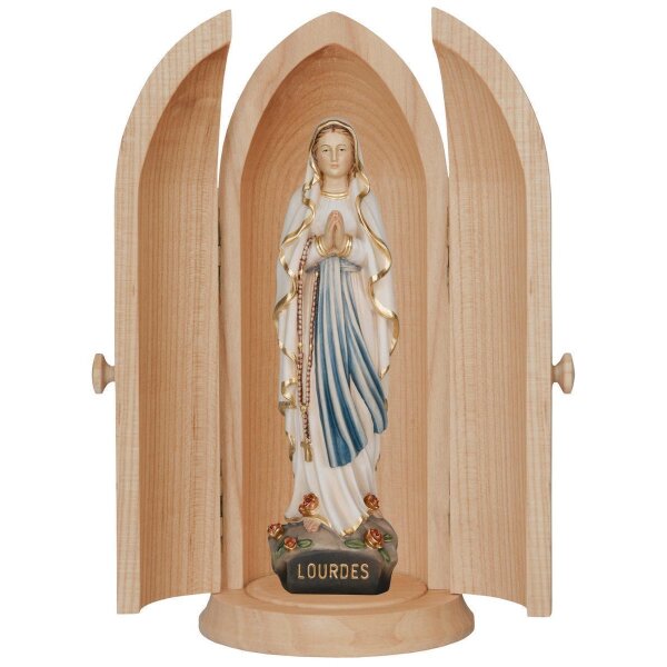Madonna di Lourdes nella nicchia