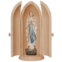 Madonna di Lourdes nella nicchia