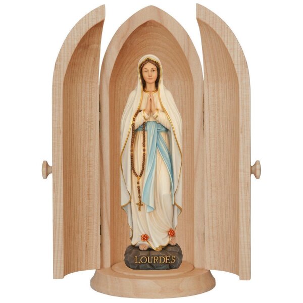 Nicchia con Madonna di Lourdes
