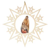Stars with holy family