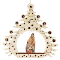 Christmas Tree with Holy Family