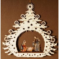 Christmas Tree with Holy Family 4 cm