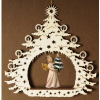 Weihnachtsbaum mit Engel Tanne