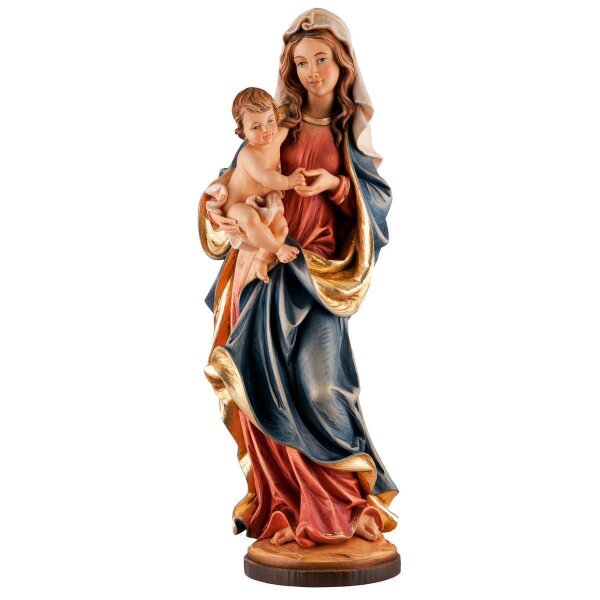 Mountain St. Mary with her child Jesus - gold leaf 23kt - 19,69 inch
