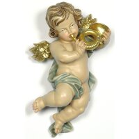 Putto angel with horn