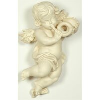 Putto angel with horn
