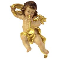 Putto angel with trumpet