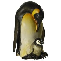 Penguin with boy